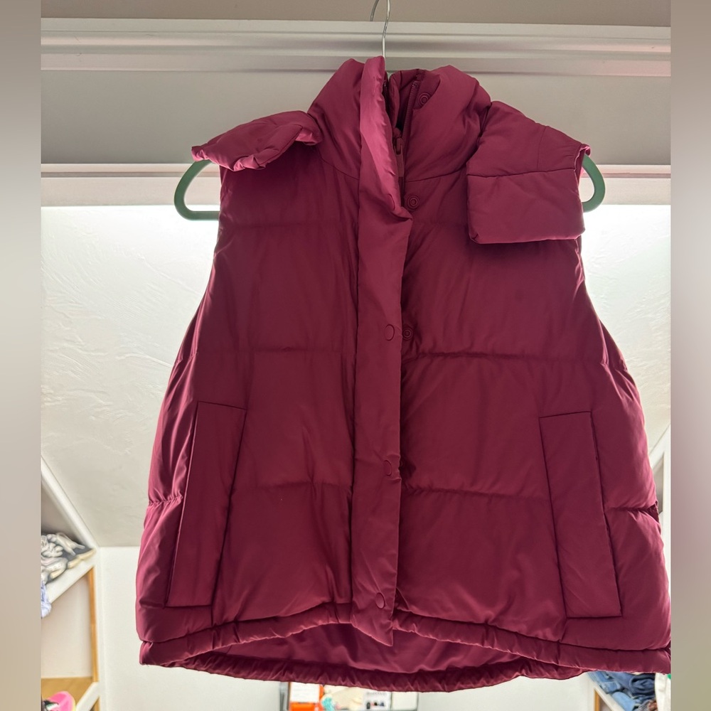lululemon Wunder Puff Cropped Vest in Pink Lychee - Picture 4 of 9